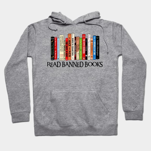 Read Banned Books Hoodie by Xtian Dela ✅